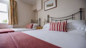Premium bedding, iron/ironing board, free WiFi, linens