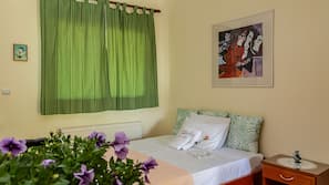Iron/ironing board, rollaway beds, free WiFi, bed sheets