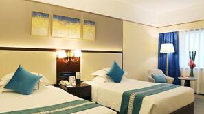 Minibar, in-room safe, desk, blackout drapes