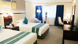 Minibar, in-room safe, desk, blackout drapes