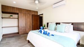 1 dormitorio y ropa de cama