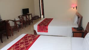Minibar, desk, iron/ironing board, free WiFi