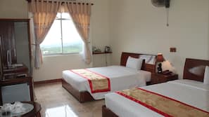 Minibar, desk, iron/ironing board, free WiFi