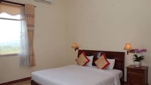 Minibar, desk, iron/ironing board, free WiFi
