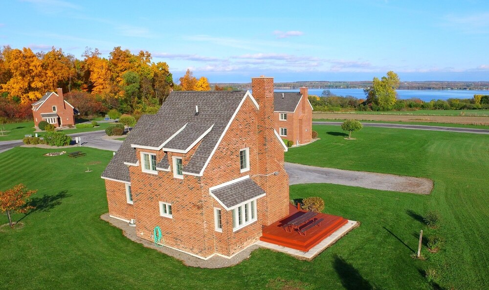 Quaint Brick Built English Cottage In The Finger Lakes Overlooking
