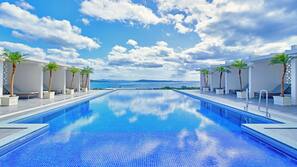Seasonal outdoor pool
