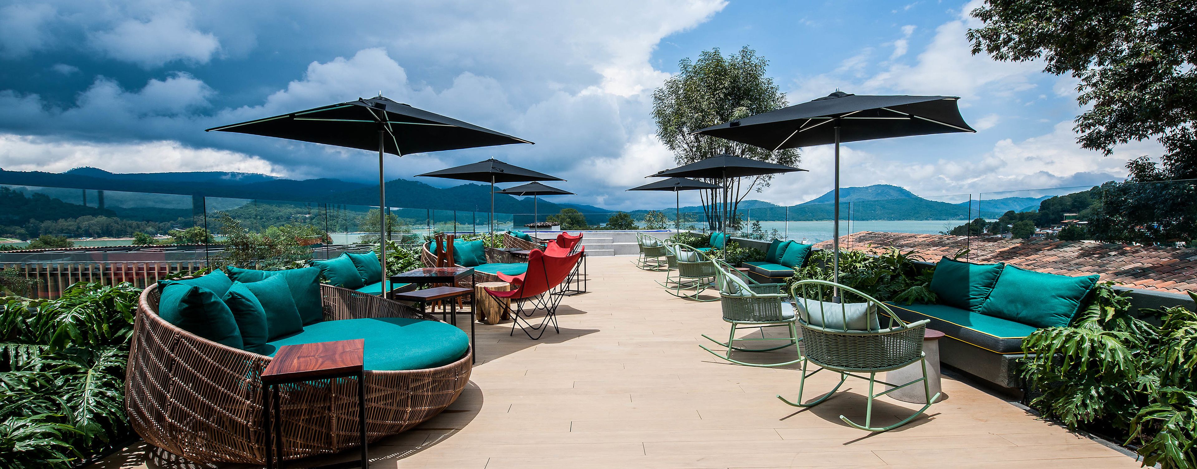 Valle de Bravo Mexico Hotel | Cinco Rodavento Rooftop