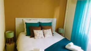 1 dormitorio, ropa de cama de alta calidad, colchones viscoelásticos