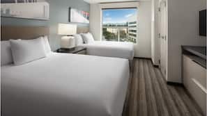 Premium bedding, pillow top beds, individually decorated