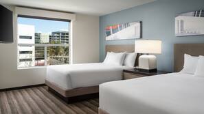 Premium bedding, pillow top beds, individually decorated