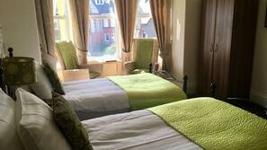 Individually decorated, free WiFi, linens
