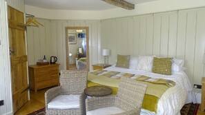 Iron/ironing board, free cots/infant beds, free WiFi, linens