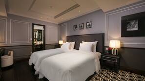 Minibar, in-room safe, desk, blackout curtains