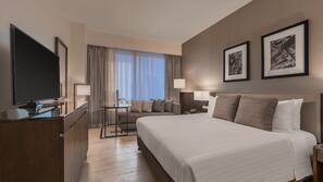 Minibar, in-room safe, desk, blackout curtains