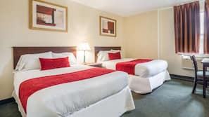 Desk, iron/ironing board, free WiFi, bed sheets