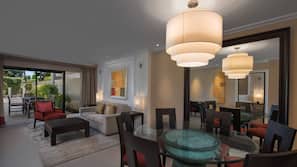 In-room safe, desk, blackout curtains, iron/ironing board