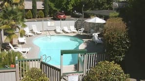 Indoor pool, outdoor pool