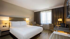 Premium bedding, in-room safe, blackout curtains, iron/ironing board