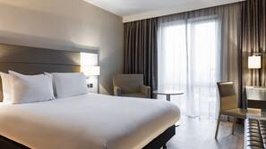 Premium bedding, in-room safe, blackout curtains, iron/ironing board