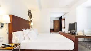 Biancheria da letto di alta qualità, copriletto in piuma, minibar