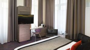 Literie de qualité supérieure, minibar