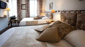 Pillow top beds, individually decorated, individually furnished, desk