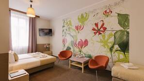 In-room safe, desk, blackout curtains, soundproofing