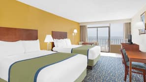 In-room safe, desk, laptop workspace, iron/ironing board