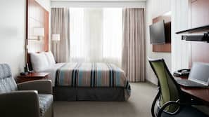 Premium bedding, in-room safe, desk, laptop workspace