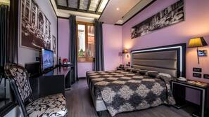 Minibar, in-room safe, desk, blackout curtains