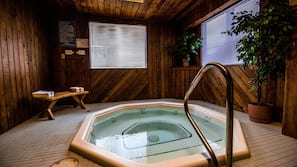 Indoor spa bath