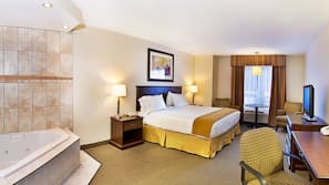In-room safe, desk, iron/ironing board, rollaway beds