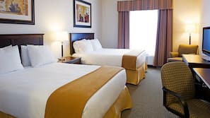 In-room safe, desk, iron/ironing board, rollaway beds