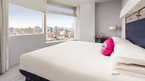 Premium bedding, pillow-top beds, minibar, in-room safe