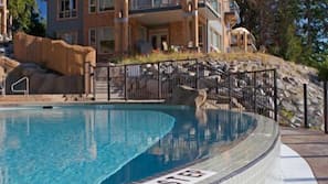 Seasonal outdoor pool