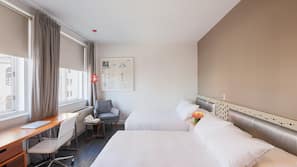 Premium bedding, minibar, in-room safe, desk