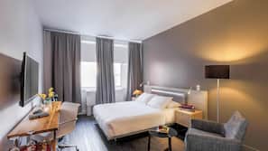 Premium bedding, minibar, in-room safe, desk