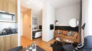 Minibar, in-room safe, desk, blackout curtains