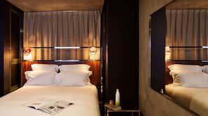 Premium bedding, in-room safe, individually decorated, desk