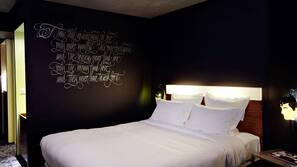 Premium bedding, in-room safe, individually decorated, desk