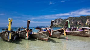 海灘、沙灘巾