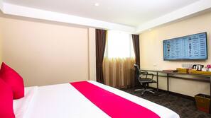 Minibar, in-room safe, desk, blackout drapes