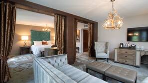 Premium bedding, pillowtop beds, in-room safe, desk