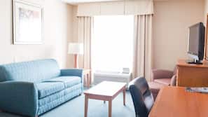 Pillowtop beds, in-room safe, desk, laptop workspace
