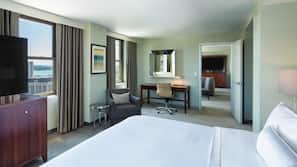 Premium bedding, down duvet, pillow top beds, in-room safe