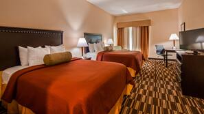 Egyptian cotton sheets, premium bedding, pillowtop beds, blackout drapes