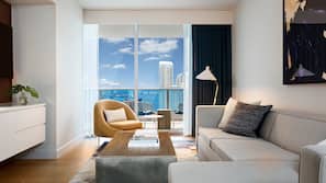 Premium bedding, minibar, in-room safe, desk