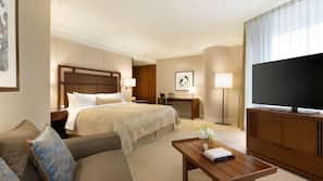 Premium bedding, minibar, in-room safe, desk