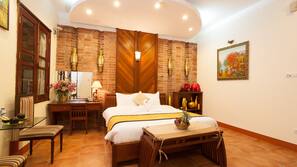 Premium bedding, down duvet, in-room safe, individually decorated