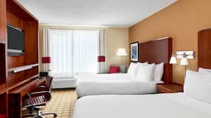 Premium bedding, in-room safe, desk, laptop workspace